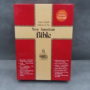Saint‎ Joseph Edition New American Bible Revised Psalms Large Type Illustrated